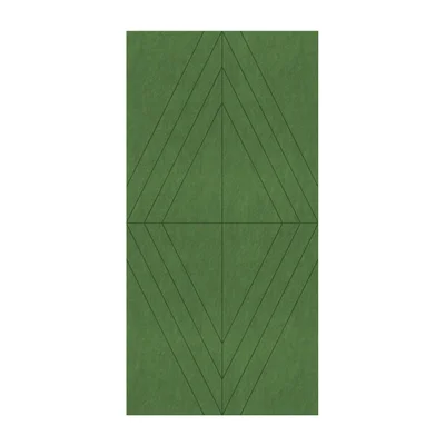 Панел за стена Pet Felt - Rhombus, цвят R65, 2400 x 1200 mm, дебелина 9 mm, 1 брой