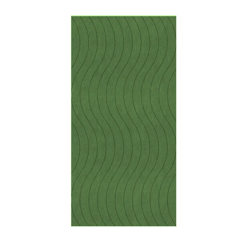 Панел за стена Pet Felt - Wave, цвят R65, 2400 x 1200 mm, дебелина 9 mm, 1 брой