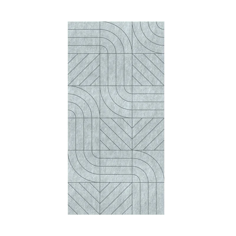 Панел за стена Pet Felt - Direction, цвят R66, 2400 x 1200 mm, дебелина 9 mm, 1 брой