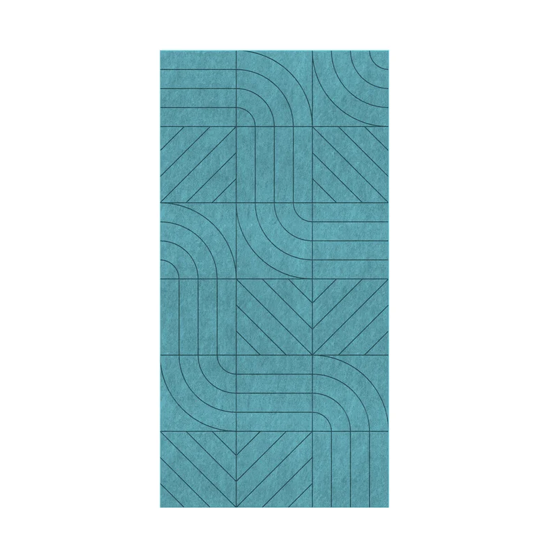 Панел за стена Pet Felt - Direction, цвят R67, 2400 x 1200 mm, дебелина 9 mm, 1 брой