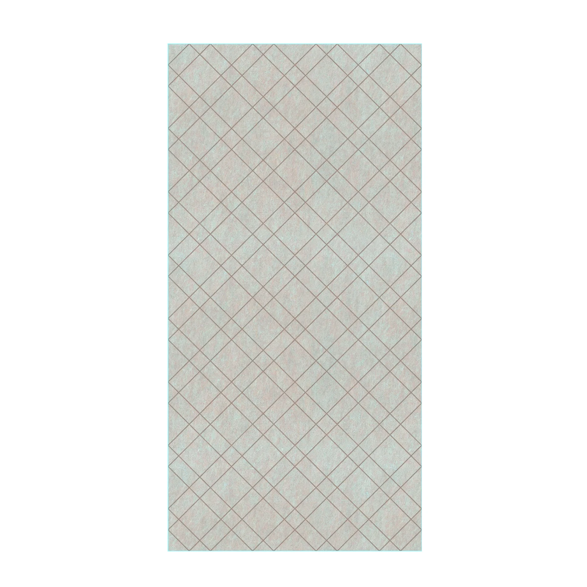 Панел за стена Pet Felt - Plaid, цвят R68, 2400 x 1200 mm, дебелина 9 mm, 1 брой