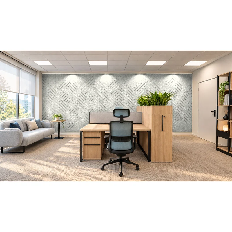 Панел за стена Pet Felt - X-Line, цвят R69, 2400 x 1200 mm, дебелина 9 mm, 1 брой