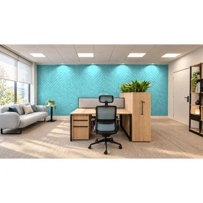 Панел за стена Pet Felt - X-Line, цвят R70, 2400 x 1200 mm, дебелина 9 mm, 1 брой