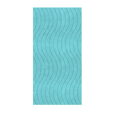 Панел за стена Pet Felt - Wave, цвят R70, 2400 x 1200 mm, дебелина 9 mm, 1 брой