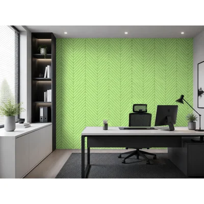 Панел за стена Pet Felt - Fish Bone, цвят R71, 2400 x 1200 mm, дебелина 9 mm, 1 брой