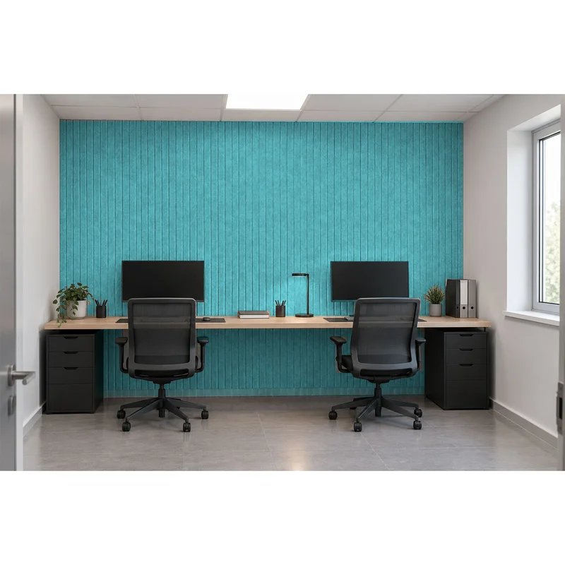 Панел за стена Pet Felt - Line, цвят R73, 2400 x 1200 mm, дебелина 9 mm, 1 брой