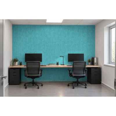 Панел за стена Pet Felt - Line, цвят R73, 2400 x 1200 mm, дебелина 9 mm, 1 брой