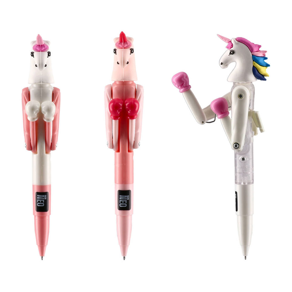 Химикалка Sazio Popping, еднорог, 1.0 mm, асорти, 1 брой