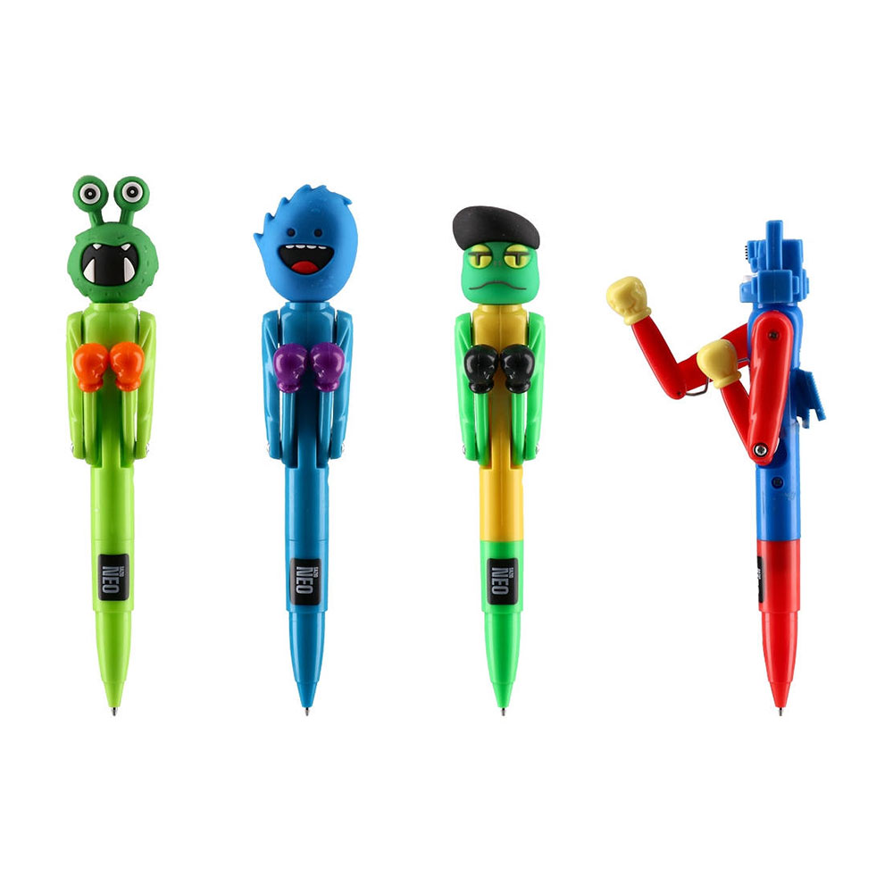 Химикалка Sazio Popping, за момчета, 1.0 mm, асорти, 1 брой