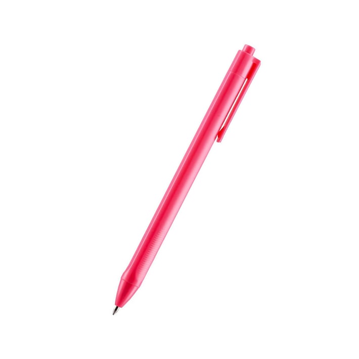 Химикалка Sazio Triple, автоматична, неонова, 0.7 mm, асорти