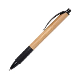 TOPS Химикалка Bamboo Rubber, черна, 50 броя
