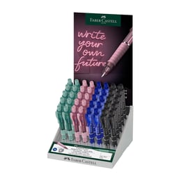 Faber-Castell Химикалка Poly Ball View, 40 броя в дисплей