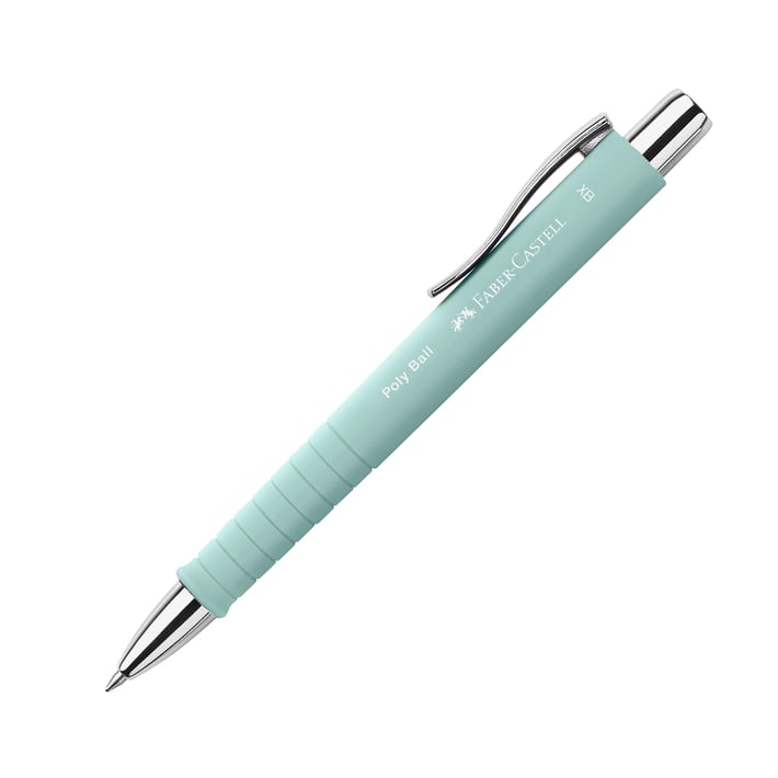 Faber-Castell Химикалка Poly Ball, XB, карибскосиня