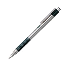 Zebra Химикалка F-301, метална, 0.7 mm, зелена