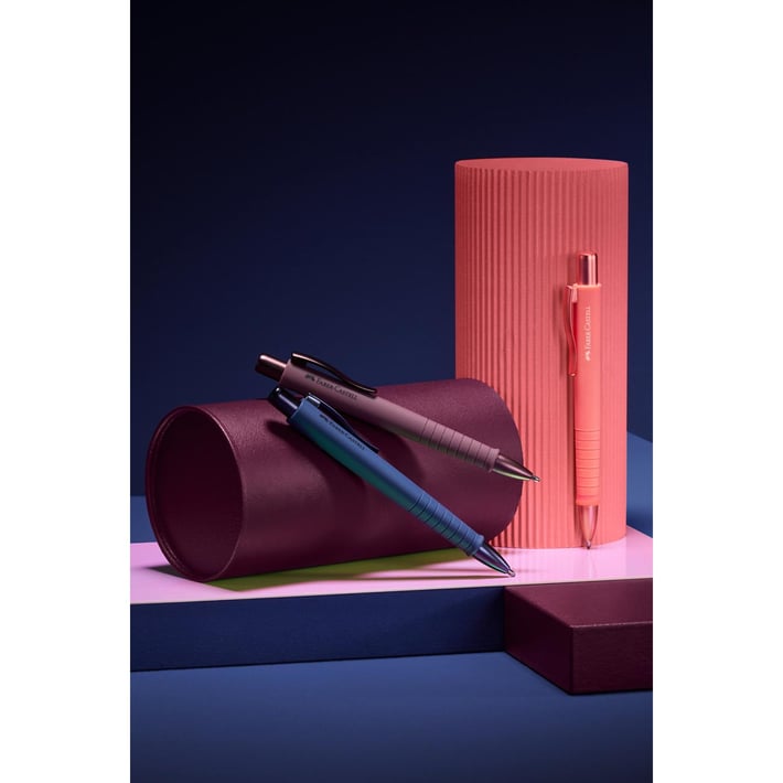 Faber-Castell Химикалка Poly Ball Urban, XB, корал