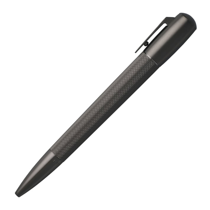 Hugo Boss Химикалка Pure Matte, в кутия, сребриста