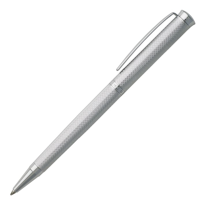 Hugo Boss Химикалка Sophisticated, в кутия, сребриста