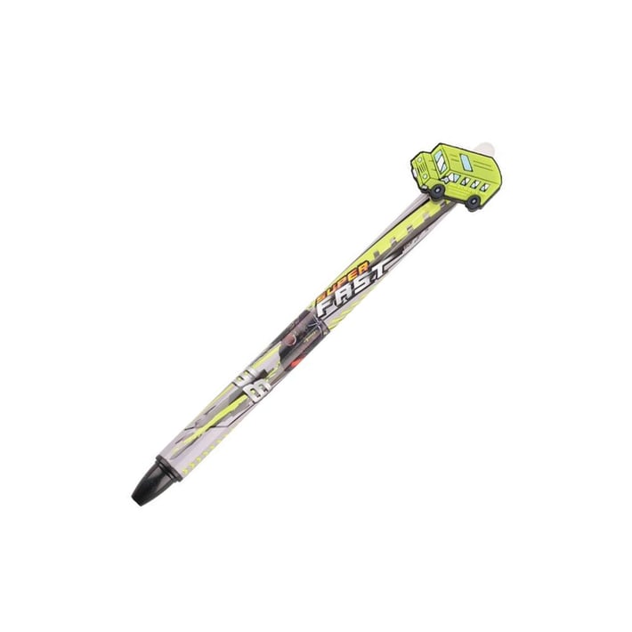 Химикалка Sazio Mistic, превозни средства, изтриваема, 0.5 mm, асорти, 1 брой