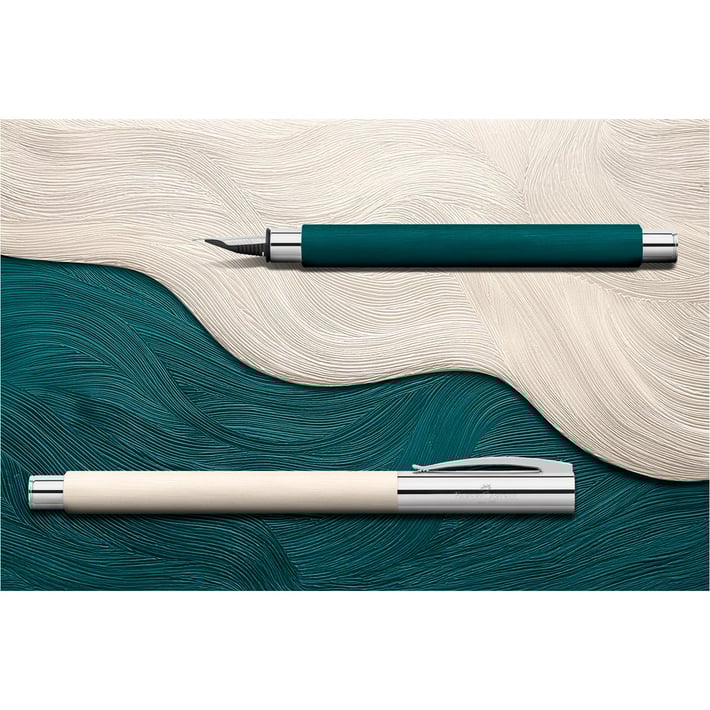 Faber-Castell Писалка Ambition, M, синьо-зелена