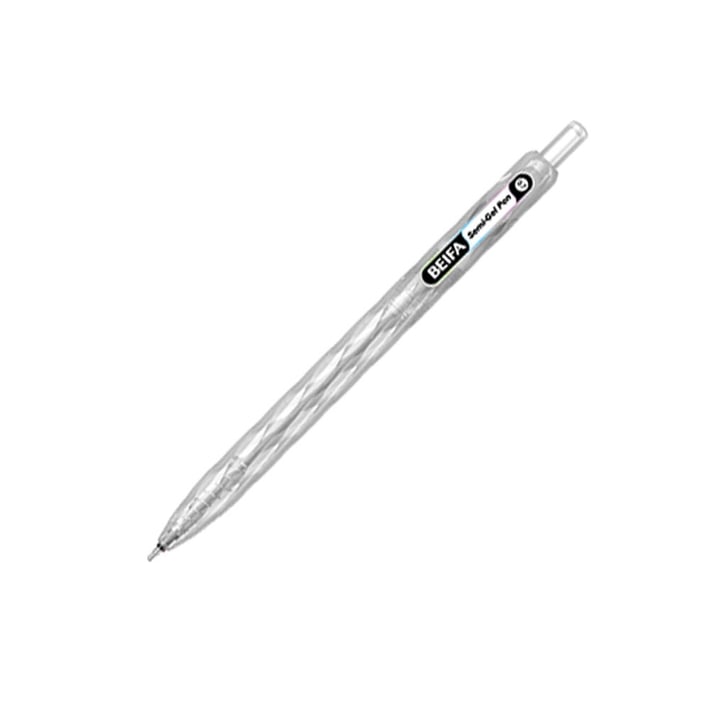 Beifa Гел ролер TB612-112, 0.7 mm, черен, 12 броя