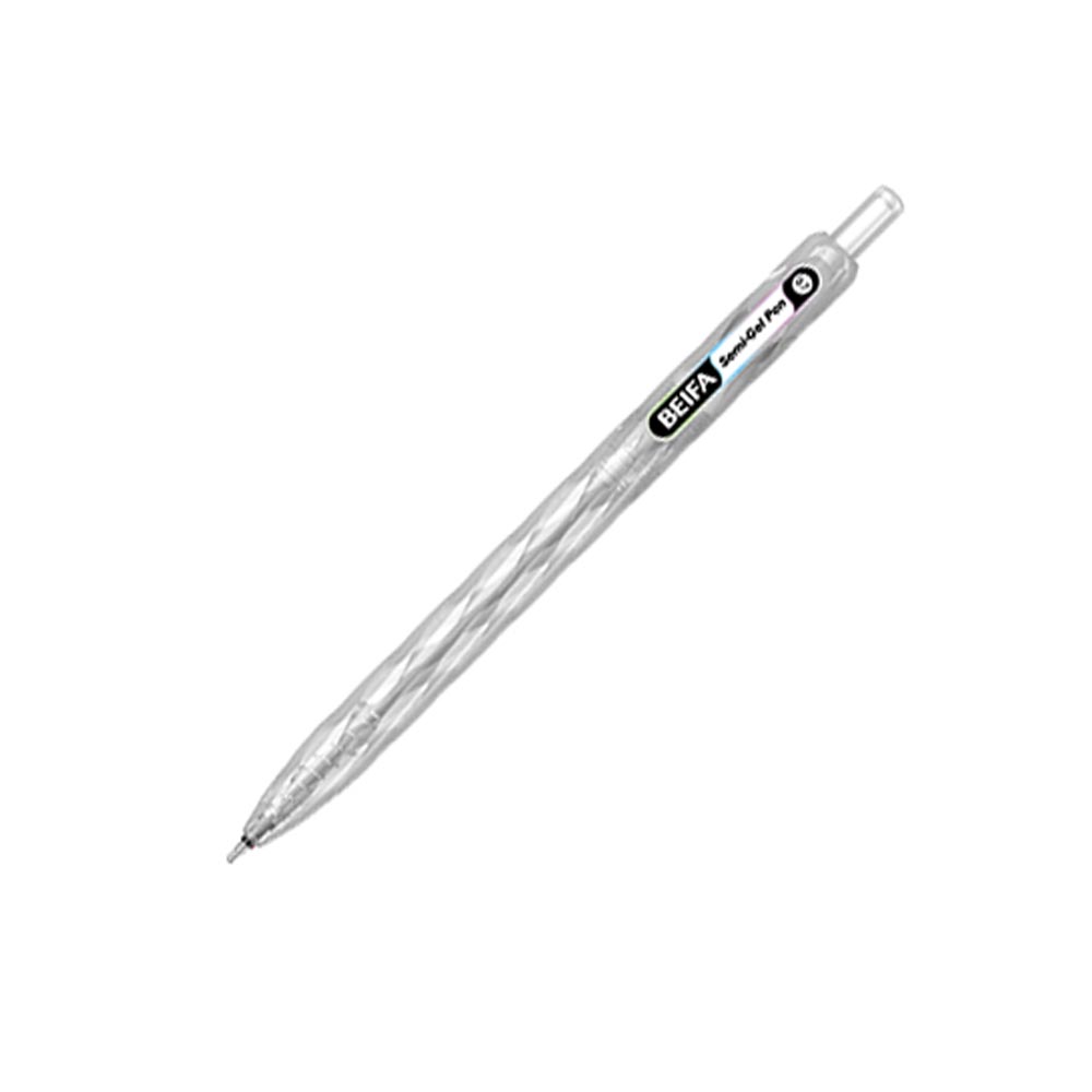 Beifa Гел ролер TB612-112, 0.7 mm, черен, 12 броя