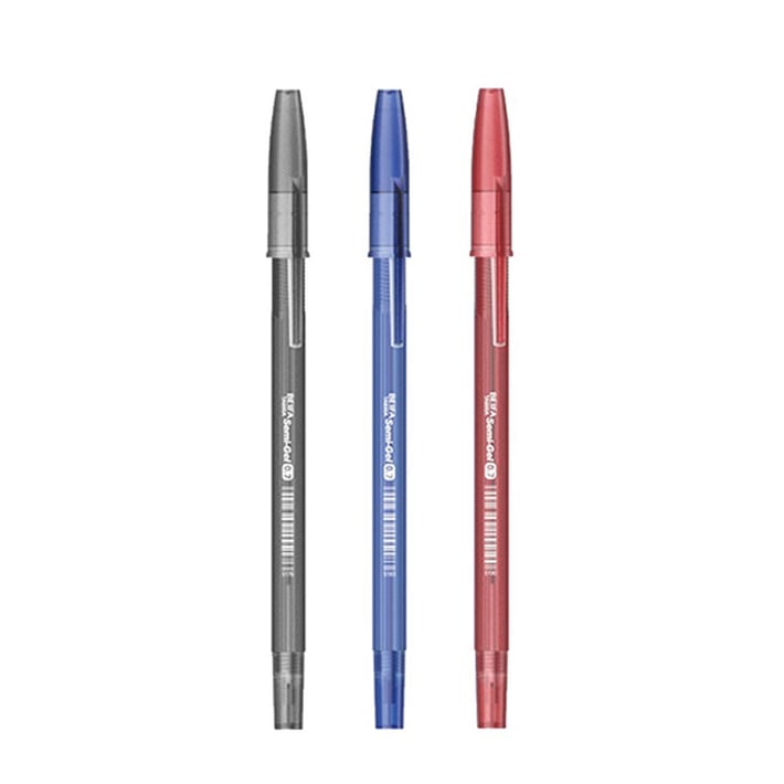 Beifa Гел ролер TA600A-V701, 0.7 mm, 3 цвята х 4 броя