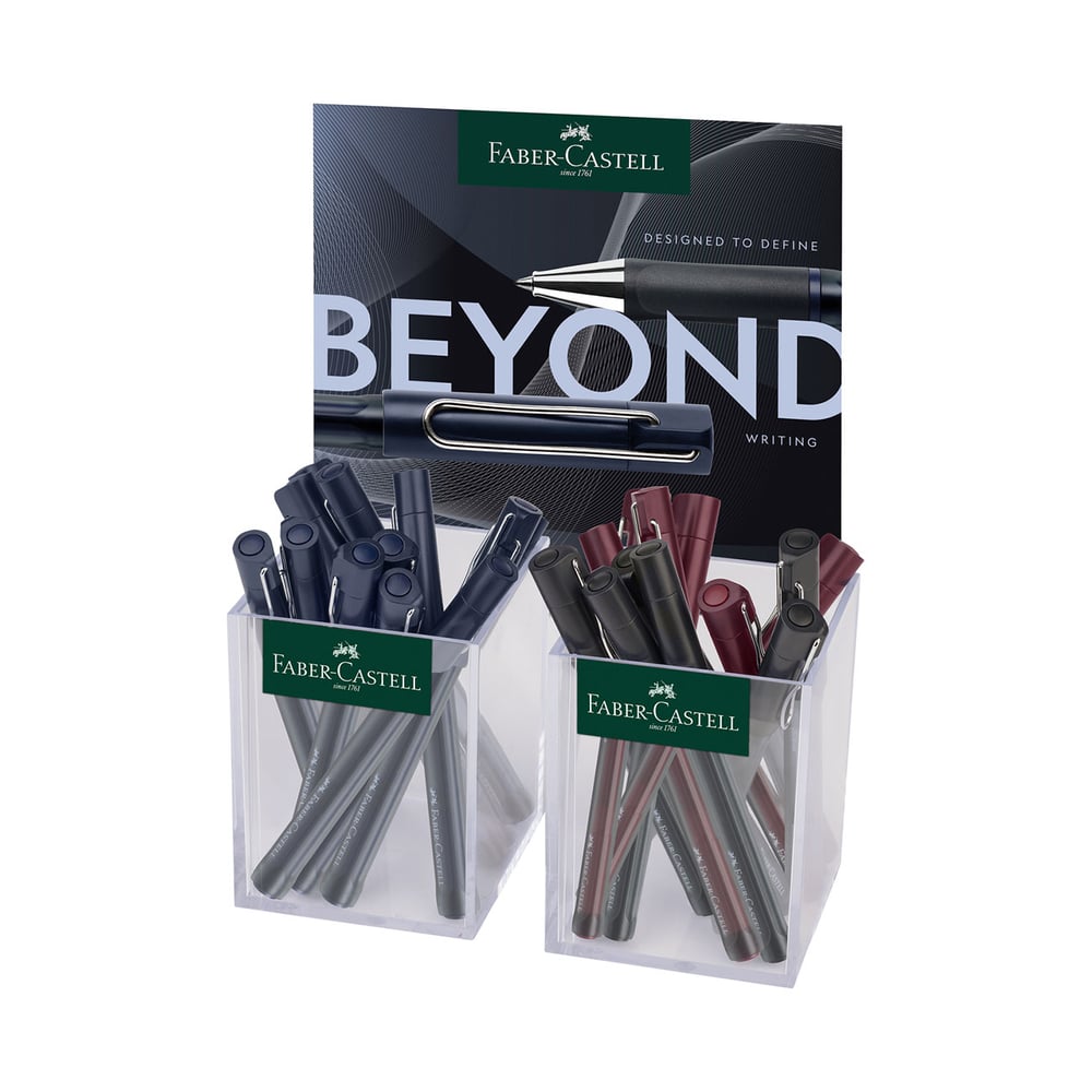 Faber-Castell Гел химикалка Beyond, 1.0 mm, асорти, 24 броя в дисплей