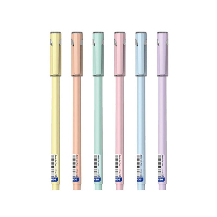 Beifa Гел ролер TA602-35V, в бутилка, 0.7 mm, синьо мастило, асорти, 35 броя