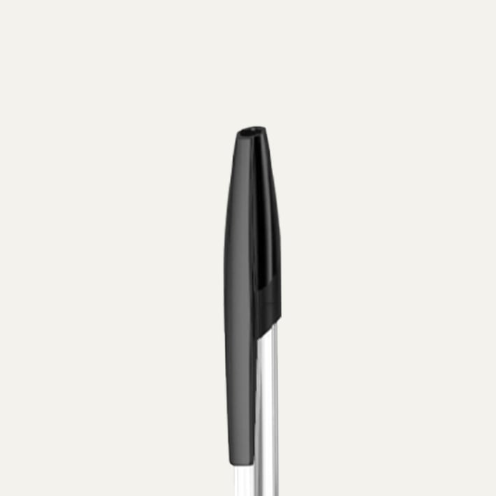 Beifa Гел ролер TA608-01B7, с капачка, 0.7 mm, прозрачен, черен