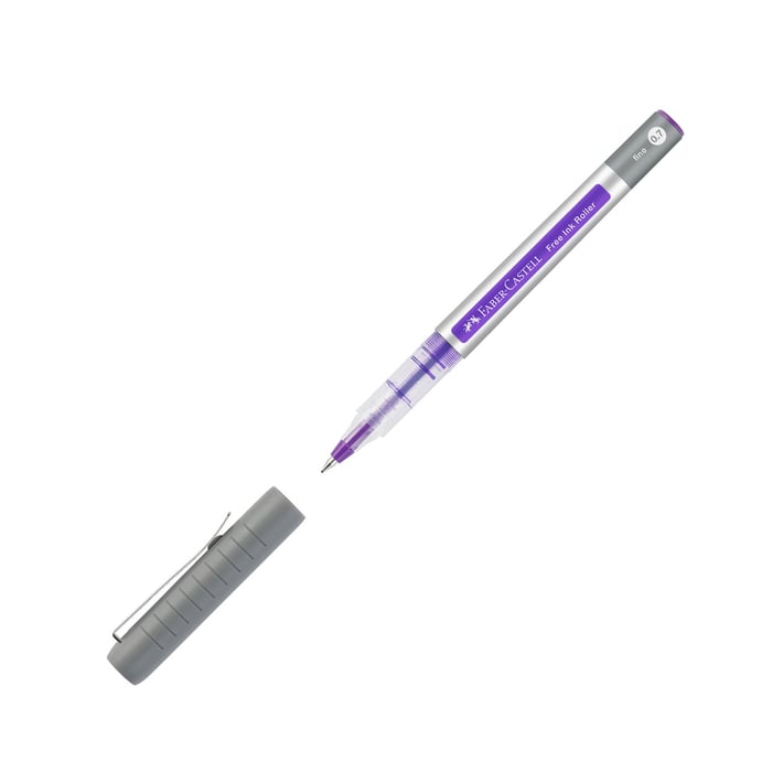 Faber-Castell Ролер Free Ink, 0.7 mm, виолетов