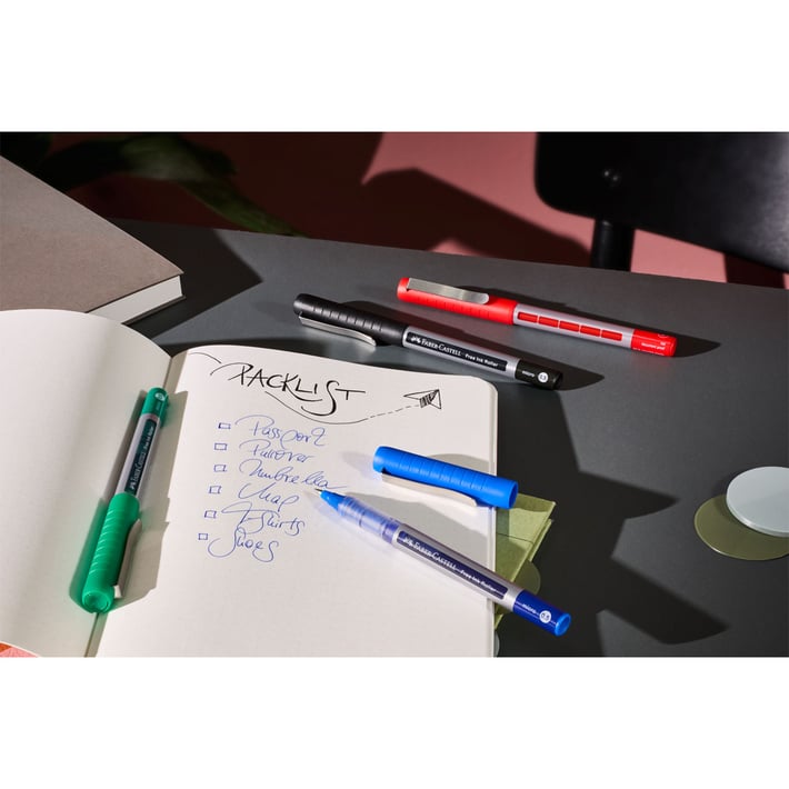 Faber-Castell Ролер Free Ink, 0.5 mm, зелен