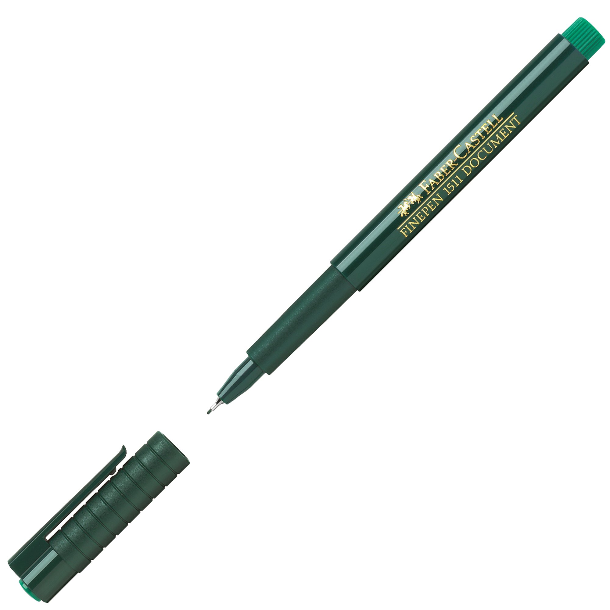 Faber-Castell Тънкописец 1511, 0.4 mm, зелен