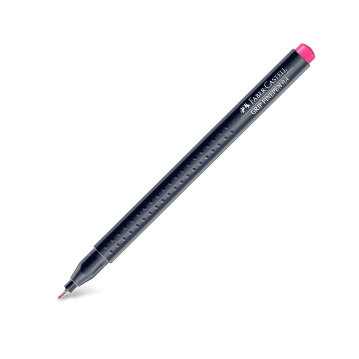 Faber-Castell Тънкописец Grip, 0.4 mm, розов