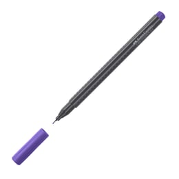 Faber-Castell Тънкописец Grip, 0.4 mm, тъмновиолетов