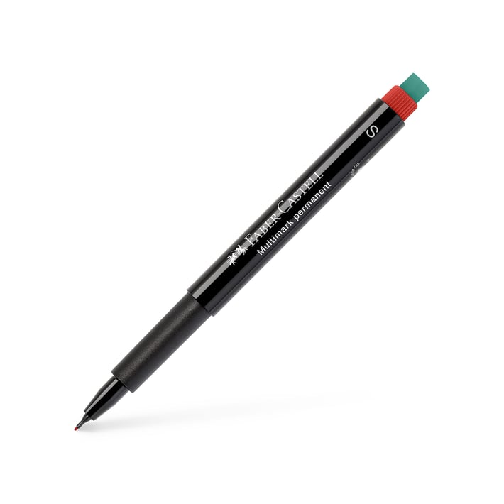 Faber-Castell Тънкописец 1523 OHP S, перманентен, 0.4 mm, червен