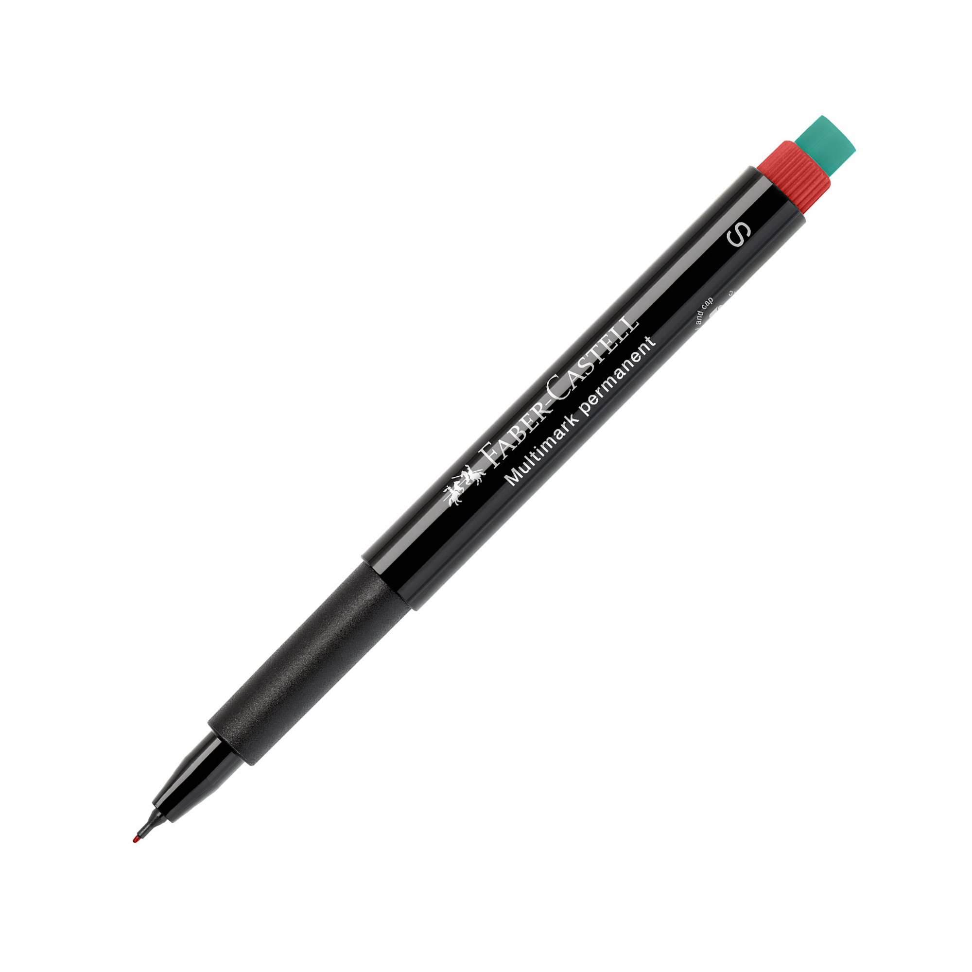 Faber-Castell Тънкописец 1523 OHP S, перманентен, 0.4 mm, червен