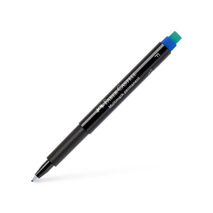 Faber-Castell Тънкописец 1513 OHP F, перманентен, 0.6 mm, син