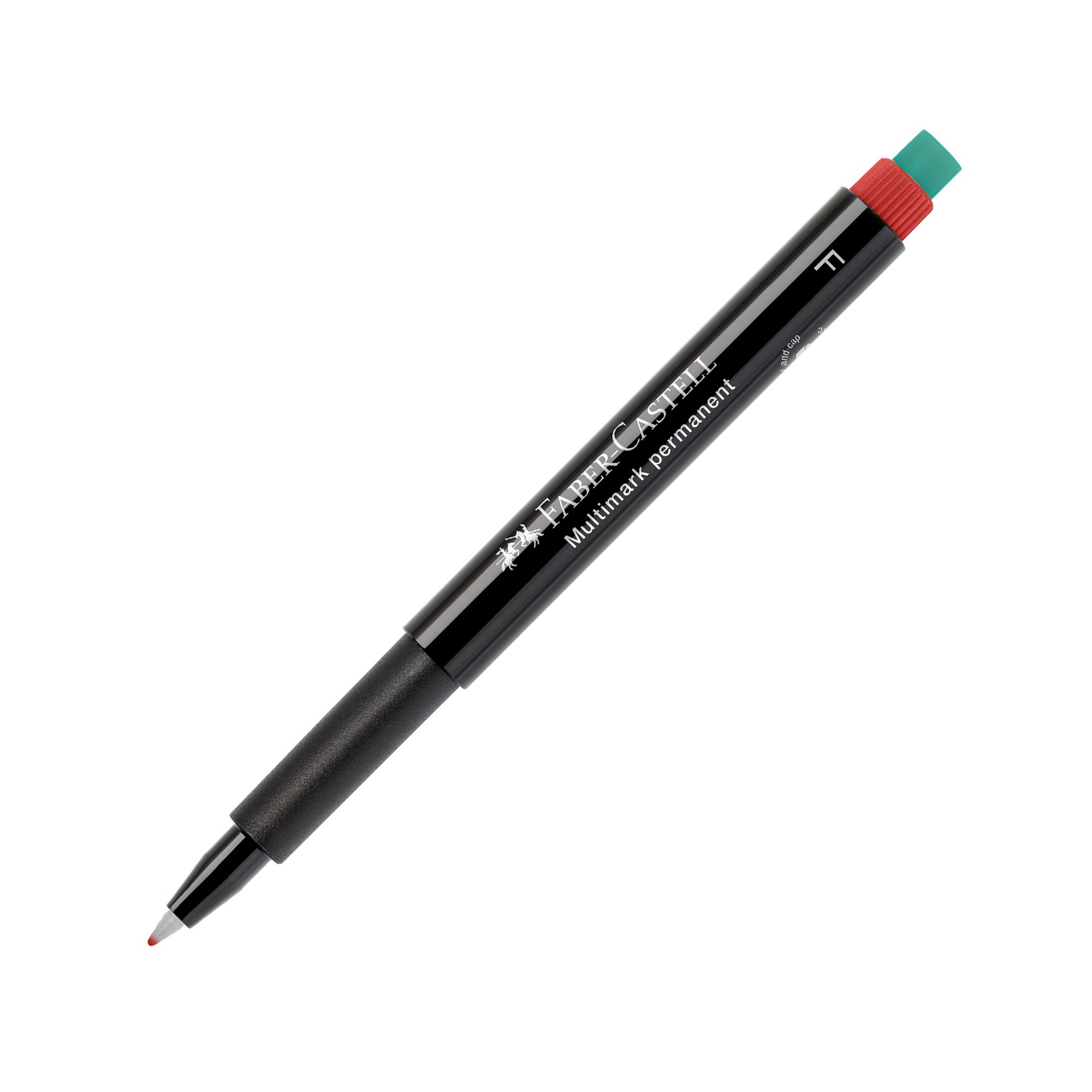 Faber-Castell Тънкописец 1513 OHP F, перманентен, 0.6 mm, червен