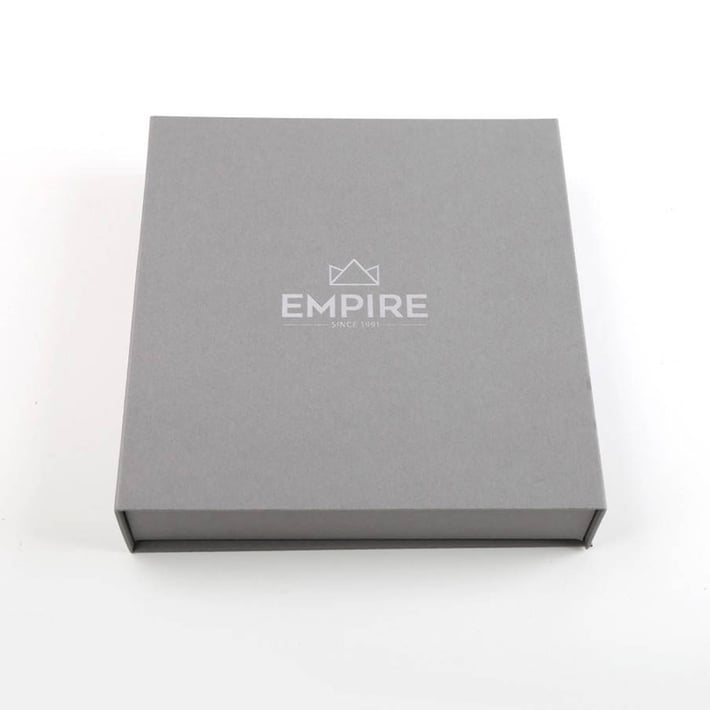 Комплект тефтер и химикалка Empire Regent, сиви