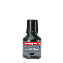 Edding Мастило за маркер за бяла дъска BT30, 30 ml, черно