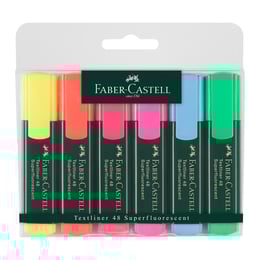 Faber-Castell Текст маркер 48, 6 цвята