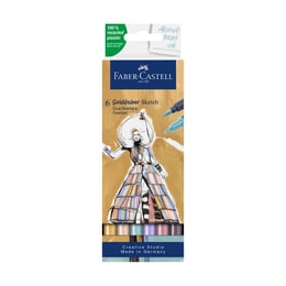 Faber-Castell Маркер Goldfaber Sketch - Fashion, 6 броя