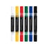 Faber-Castell Акрилен маркер Black Edition, 6 базови цвята