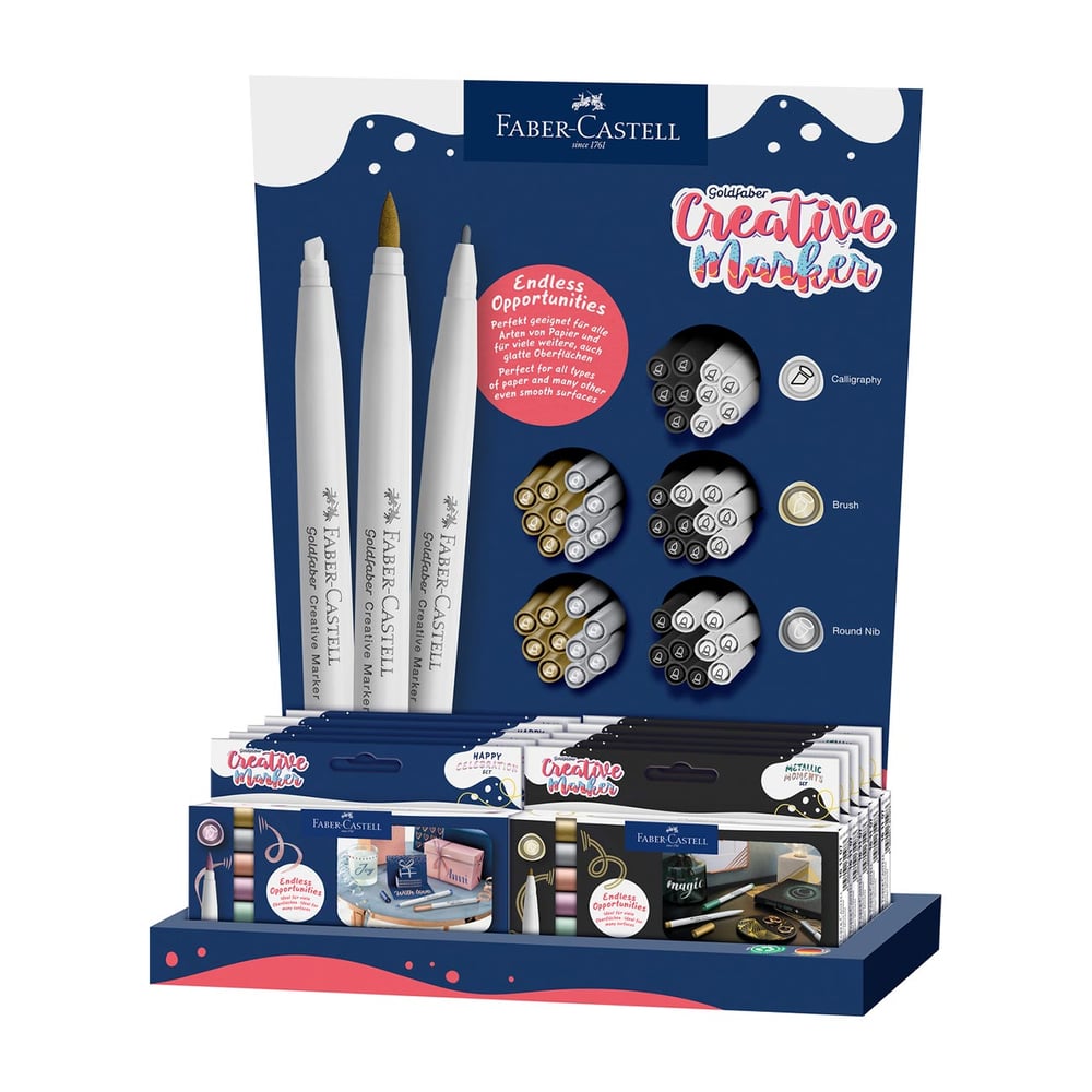 Faber-Castell Маркер Creative Festive, асорти, 50 броя