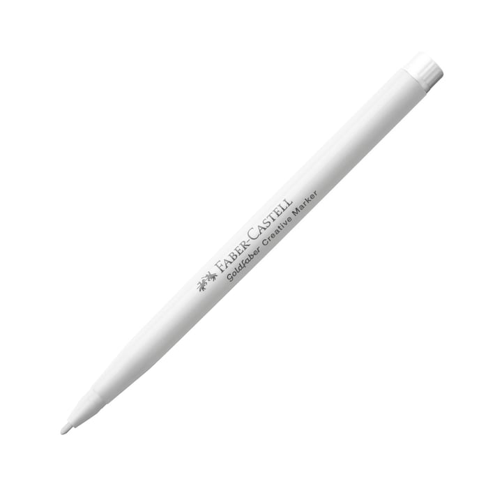 Faber-Castell Маркер Creative, объл, 1.5 mm, № 501, бял