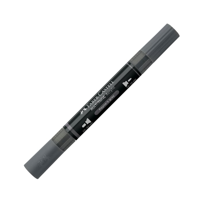Faber-Castell Акрилен маркер Multimark, № 181, пейнс сив