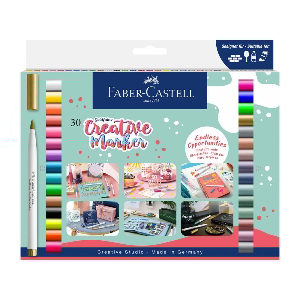 Faber-Castell Маркер Creative, 30 броя