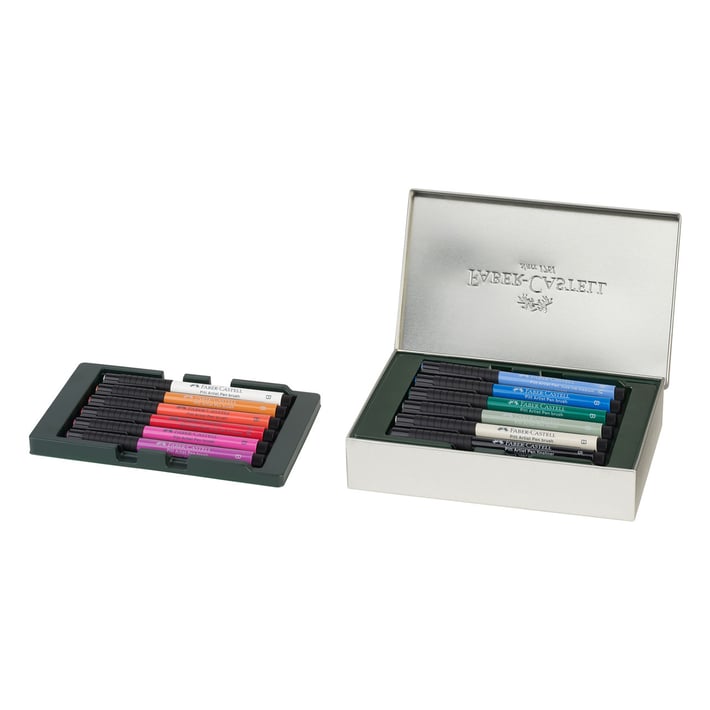 Faber-Castell Маркер Pitt Artist, Los Angeles, 12 броя
