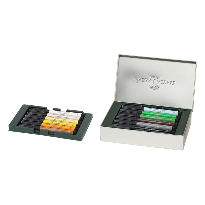 Faber-Castell Маркер Pitt Artist, Berlin, 12 броя