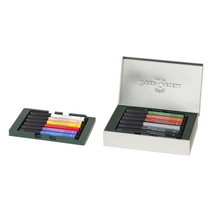 Faber-Castell Маркер Pitt Artist, Milan, 12 броя